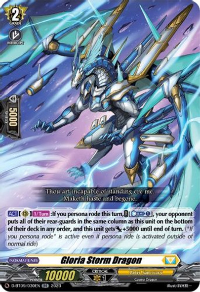 D-BT09/030EN RR Gloria Storm Dragon