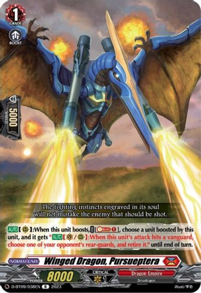 D-BT09/038EN R Winged Dragon, Pursueptera