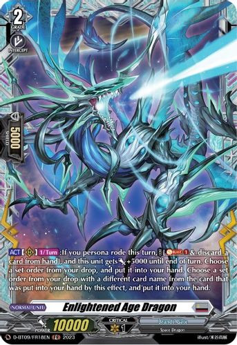 D-BT09/FR18EN FR Enlightened Age Dragon (FR)