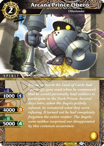 ST04-008C Arcana Prince Obero