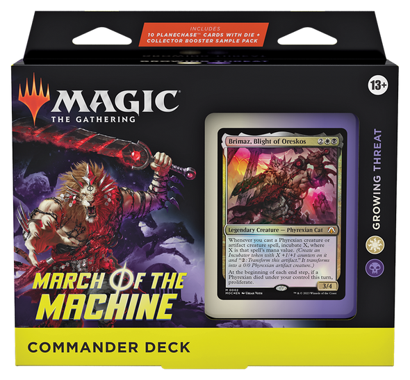 MTG March of the Machine Commander Deck (Growing Threat White-Black)