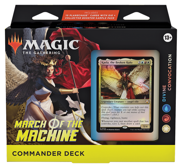 MTG March of the Machine Commander Deck (Divine Convocation Blue-Red-White)