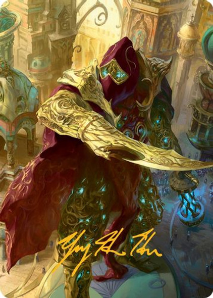 MOMART-068 Baral, Chief of Compliance Art Card (Signature Art Card) (Gold Stamped)