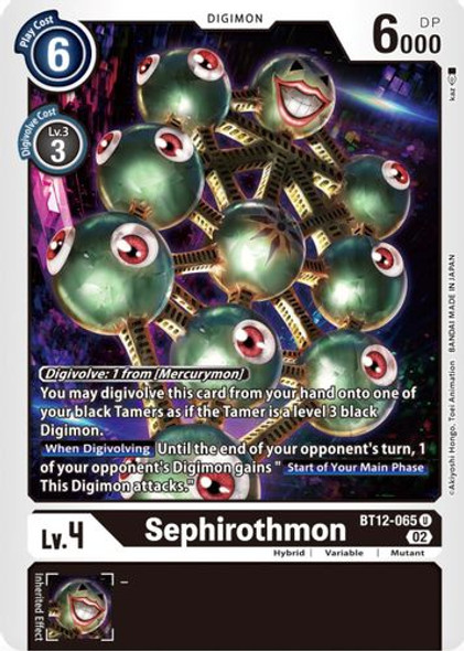 BT12-065U Sephirothmon