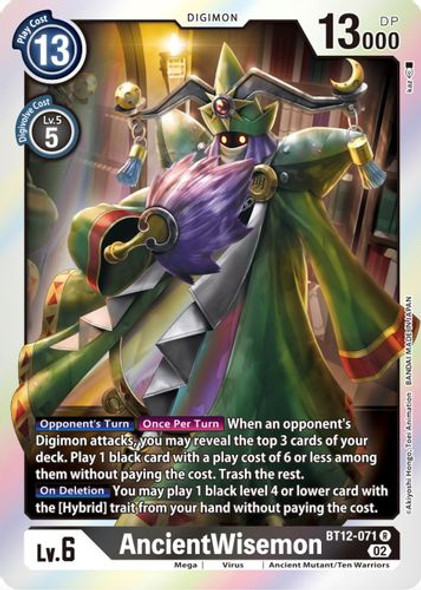 BT12-071R AncientWisemon (Foil)