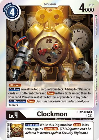 BT12-086R Clockmon (Foil)