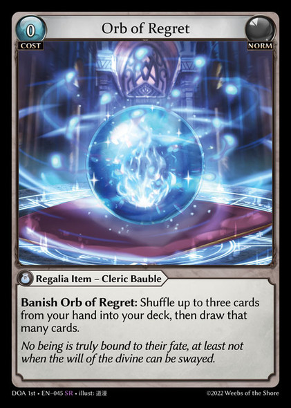 GA01-DOA1st-EN-045SR Orb of Regret