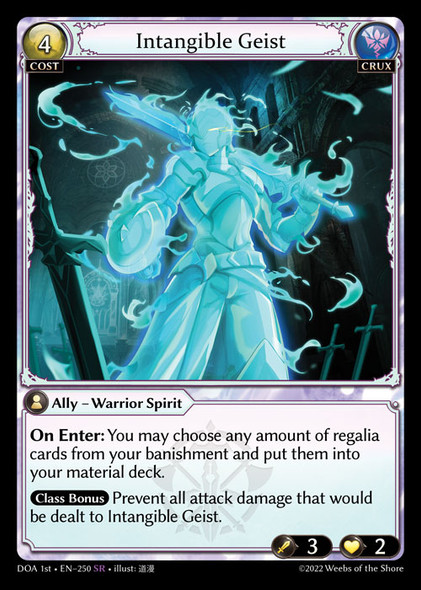 |GA01|<1st>[DOA-EN-250](SR) Intangible Geist