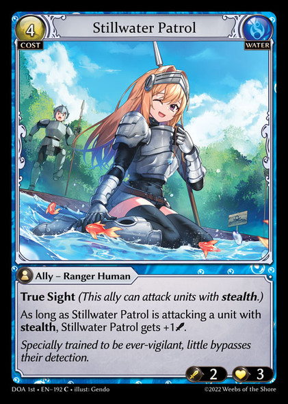 |GA01|<1st>[DOA-EN-192](C) Stillwater Patrol {Foil}