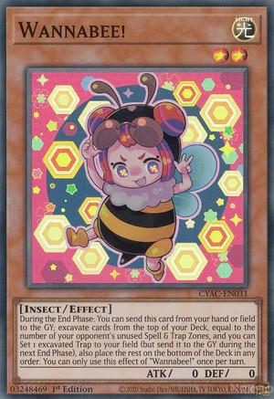 CYAC-EN031 Wannabee! (Super Rare) <1st>