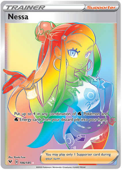 [SWSH04][VIV-196/185SEC] Nessa (Holo)