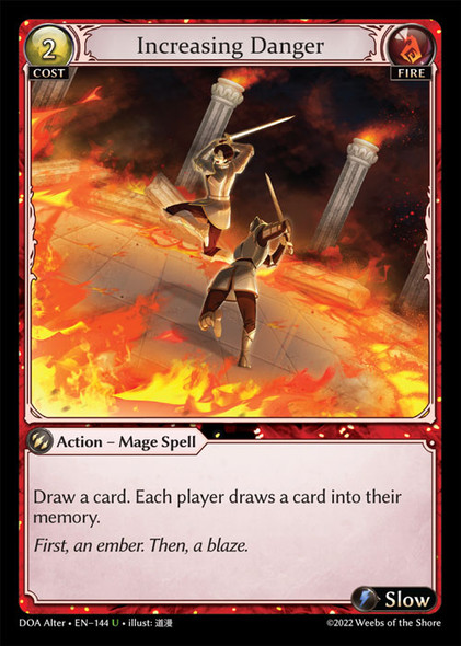 |GA01|<Alt>[DOA-EN-144](U) Increasing Danger