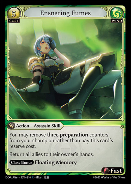 |GA01|<Alt>[DOA-EN-210](R) Ensnaring Fumes {Foil}