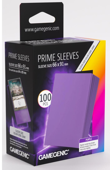Gamegenic Prime Card Sleeves (100Pk) Purple