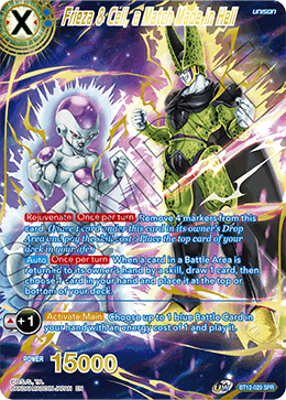 BT12-029SPR Frieza & Cell, a Match Made in Hell (SPR)
