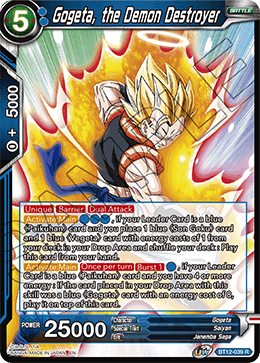 BT12-039R Gogeta, the Demon Destroyer Foil