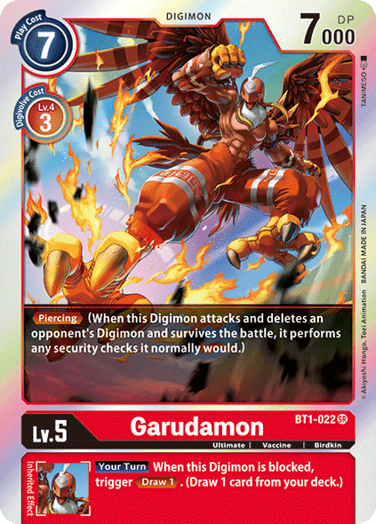 BT01-022SR Garudamon (Foil)