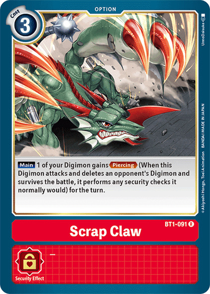 BT01-091R Scrap Claw