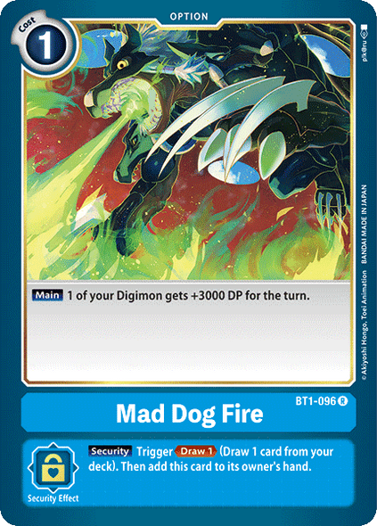 BT01-096R Mad Dog Fire