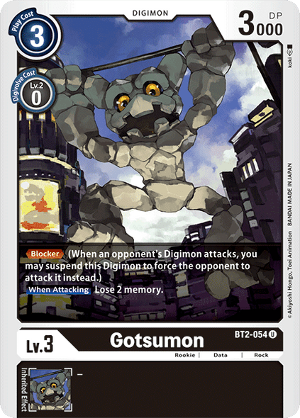 BT02-054U Gotsumon