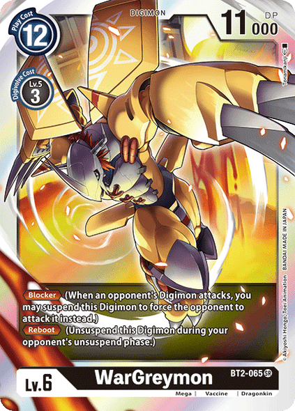 BT02-065SR WarGreymon (Foil)