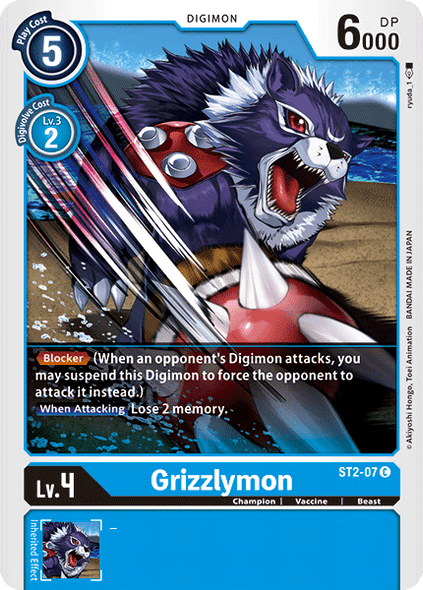 ST02-07C Grizzlymon