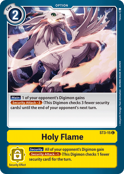 ST03-15C Holy Flame