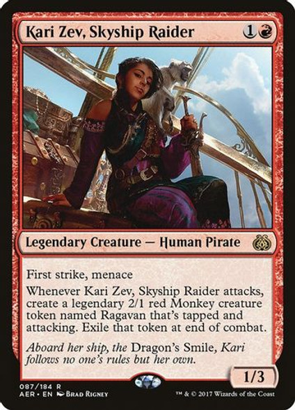 AER-087R Kari Zev, Skyship Raider