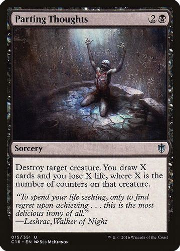 C16-015U Parting Thoughts