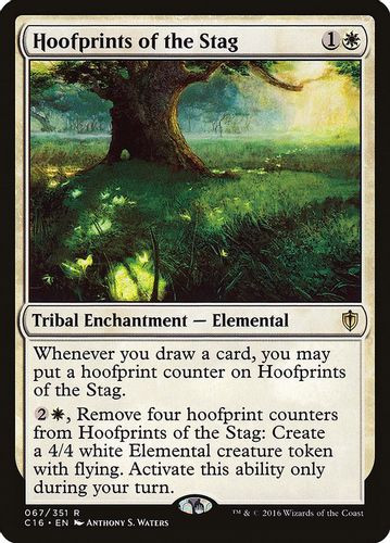 C16-067R Hoofprints of the Stag