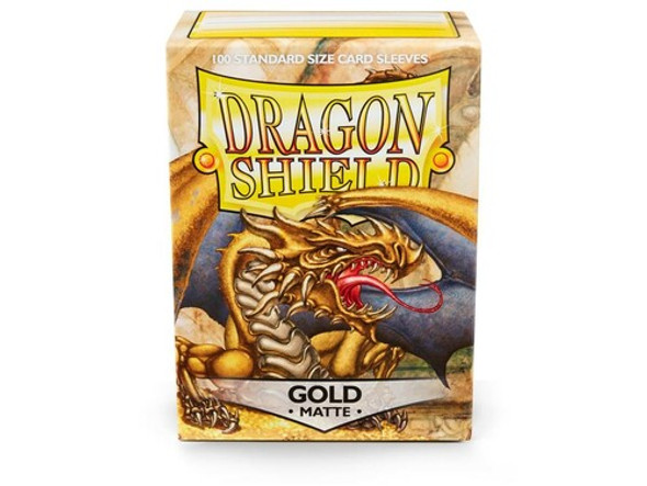 Dragon Shield MATTE (100) Gold