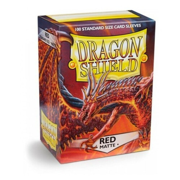 Dragon Shield MATTE (100) Red