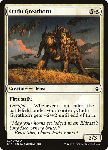BFZ-040C Ondu Greathorn