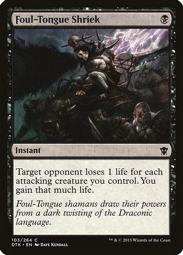 DTK-103C Foul-Tongue Shriek