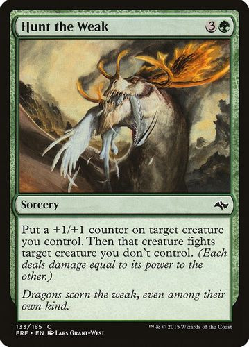 FRF-133C Hunt the Weak