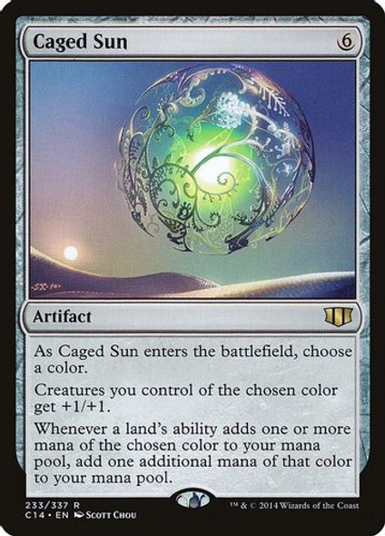 C14-233R Caged Sun