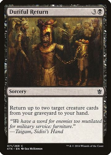 KTK-071C Dutiful Return