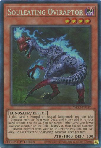 WISU-EN012 Souleating Oviraptor (Collector's Rare) <1st>