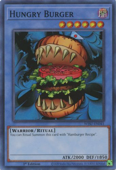 WISU-EN041 Hungry Burger (Super Rare) <1st>