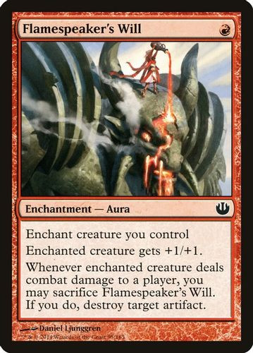 JOU-095C Flamespeaker's Will