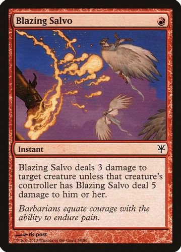 DDK-058C Blazing Salvo
