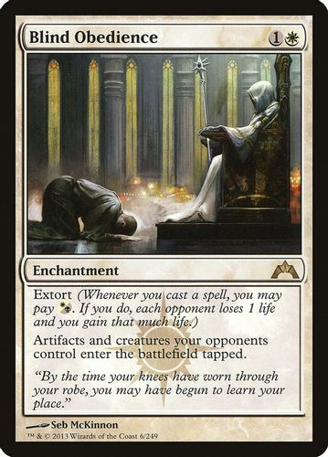 GTC-006R Blind Obedience (Foil)