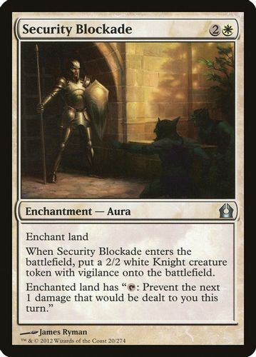 RTR-020U Security Blockade