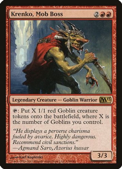 M13-138R Krenko, Mob Boss (Foil)