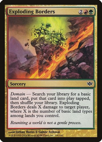 CON-106C Exploding Borders
