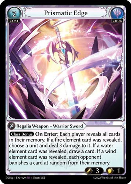 GA-DOAp-EN-029SR Prismatic Edge