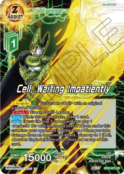 BT21-071UC Cell, Waiting Impatiently (Foil)