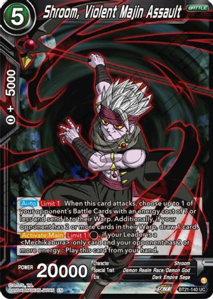 BT21-140UC Shroom, Violent Majin Assault (Foil)