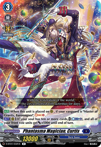 D-BT01/032EN R Phantasma Magician, Curtis
