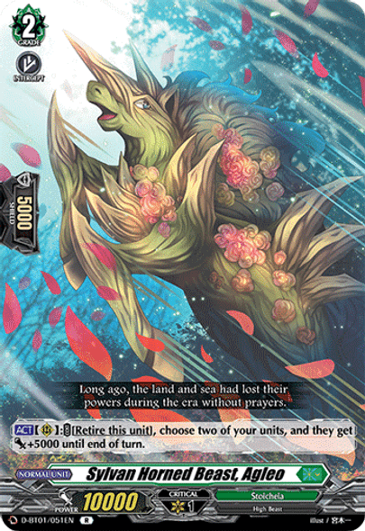 D-BT01/051EN R Sylvan Horned Beast, Agleo